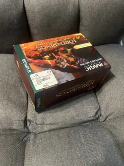 MTG LOTR Tales of Middle Earth Bundle 8 packs inside ACTUAL BOX SHOWN GAMESTOP - Image 5