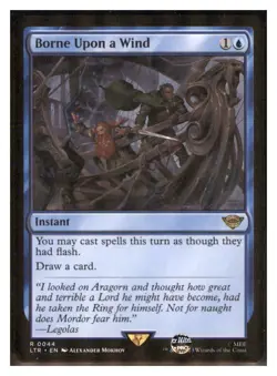 MTG - #44 Borne Upon a Wind - The Lord of the Rings: Tales of Middle-earth - Image 1