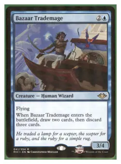 MTG - #41 Bazaar Trademage - Modern Horizons - Image 1
