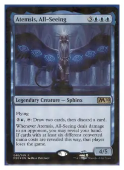 MTG - #46 Atemsis, All-Seeing - Core Set 2020 Foil - Image 1