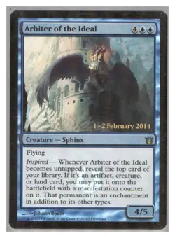 MTG - #31 Arbiter of the Ideal - Prerelease Cards - Image 1
