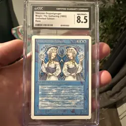 Magic: The Gathering MTG Vesuvan Doppelganger [Unlimited Edition] Graded CGC 8.5 - Image 1