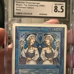 Magic: The Gathering MTG Vesuvan Doppelganger [Unlimited Edition] Graded CGC 8.5 - Image 4