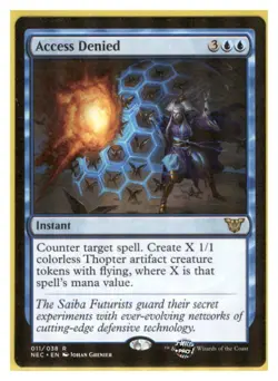 MTG - #11 Access Denied - Commander: Kamigawa: Neon Dynasty - Image 1