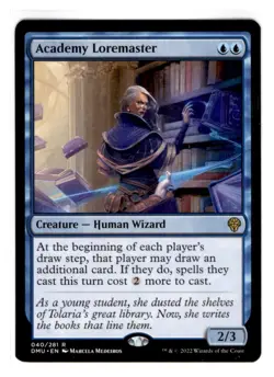 MTG - #40 Academy Loremaster - Dominaria United - Image 1