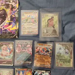 Huge Pokemon Card Lot Holos Full Art Illustration Rares Jumbo EX Vintage - Image 3