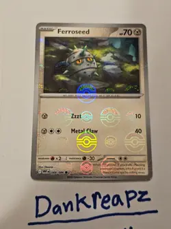 Ferroseed Poke Ball Holo - WHT 068 - S&V White Flare - Pokemon TCG - NM - Image 1