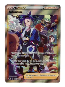 NM Adaman Full Art GG57/GG70 Pokemon Sword & Shield Crown Zenith #B - Image 1