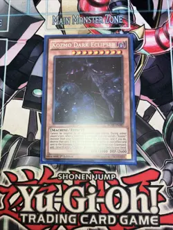 Kozmo Dark Eclipser Secret Rare 1st Edition BOSH-EN085 Yugioh - Image 1