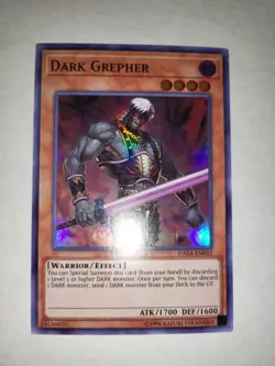 Yugioh Dark Grepher DASA-EN042 Dark Saviors Unlimited Edition Near Mint - Image 1