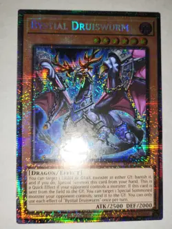 Yugioh Bystial Druiswurm MP25-EN044 Starlight Rare 1st Ed Near Mint - Image 1