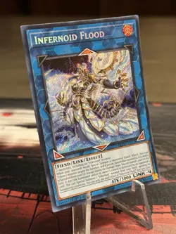 Yugioh! Infernoid Flood - BLTR-EN014 - Secret Rare - 1st Edition Near Mint, Engl - Image 1