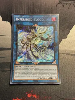 Yugioh! Infernoid Flood - BLTR-EN014 - Secret Rare - 1st Edition Near Mint, Engl - Image 2