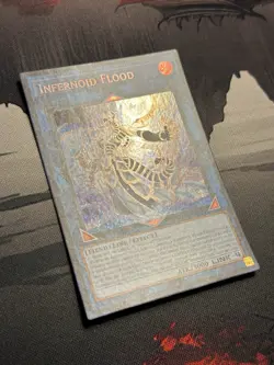 Yugioh! Infernoid Flood - BLTR-EN014 - Secret Rare - 1st Edition Near Mint, Engl - Image 3