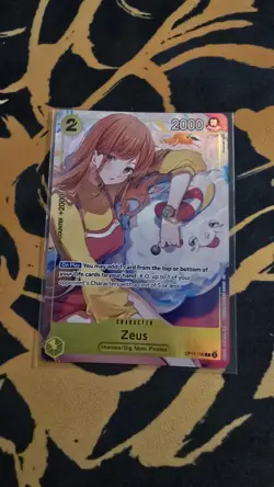 Zeus (OP11-106) Promo Bandai Card Games Fest 24-25 One Piece Nami english - Image 1
