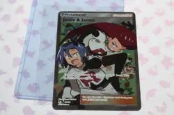 Pokemon TCG Jessie James Full Art Trainer Hidden Fates Ultra Rare Card 68/68 - Image 1