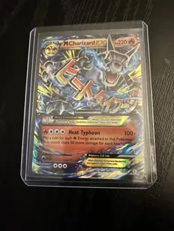 Pokemon Mega M Charizard-EX Holo Ultra Rare Card 12/83 Near Mint - Image 1