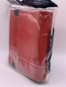 Cardguard Mini Binder w/ Strap - Red (Holds 40 Cards Small) New Factory Sealed - Image 4