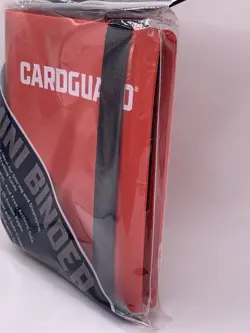 Cardguard Mini Binder w/ Strap - Red (Holds 40 Cards Small) New Factory Sealed - Image 5