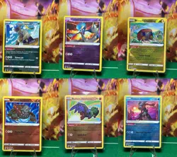 Lot Of 6 Radiant Pokemon Cards From Sword And Shield Era - Image 1