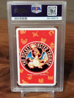 1996 Pokemon Electabuzz Red Back Poker Playing Card Jack of Clubs - PSA 10 - Image 2