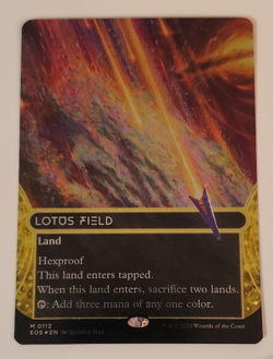 Lotus Field Galaxy Foil 0113 EOS NM/MT [Edge of Eternities:MTG] - Image 2