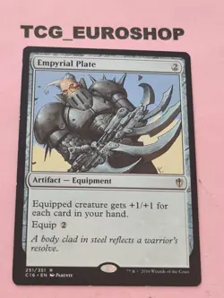 EMPYRIAL PLATE ● COMMANDER 2016 ● ENGLISH ● MTG ● NM(-) #C090 - Image 1