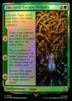 MTG - Assassin’s Creed - The Aesir Escape Valhalla - Foil - Image 1