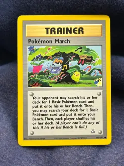 2000 Pokemon Pokemon March Neo Genesis Set Unlimited 102/111 WOTC - Image 1