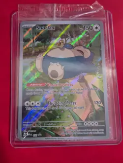 Snorlax SVP EN 051 Pokemon Scarlet & Violet 151 Promo Holo NM - Image 1