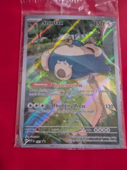 Snorlax SVP EN 051 Pokemon Scarlet & Violet 151 Promo Holo NM - Image 2