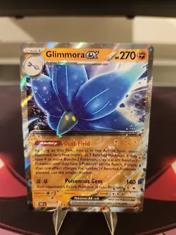 Glimmora ex 123/197 Pokemon TCG Obsidian Flames Double Rare NM - Image 1
