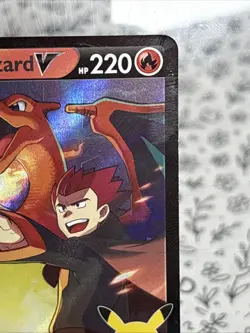 Pokemon TCG Lance's Charizard V SWSH133 Celebrations NM - Image 5