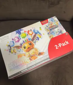 Pokemon TCG Prismatic Evolutions ETB Elite Trainer Box and Booster Bundle Costco - Image 1