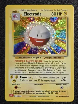 Electrode 011/034 CLC Classic Collection Charizard Deck Holo Pokemon TCG 2023 NM - Image 1