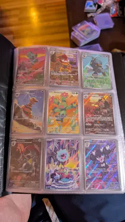 🔥Banger Black Bolt White Flare Pokemon Lot Hit Binder🔥 - Image 2