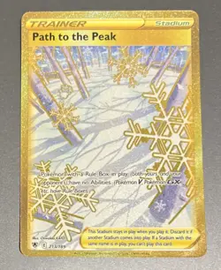 2022 Pokemon Path to the Peak Astral Radiance Swsh10 Secret Rare 213/189 - Image 1