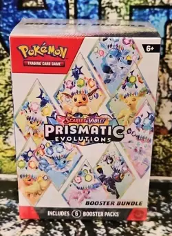 Pokemon TCG Scarlet & Violet Prismatic Evolutions Booster Bundle FACTORY SEALED - Image 2