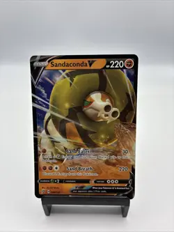 Sandaconda V 108/192-Pokemon TCG-Ultra Rare-Holo-SWSH02: Rebel Clash-NM 👊 - Image 1