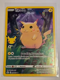 Pikachu (CEL 005)●SPANISH●HOLO RARE●POKEMON●Celebrations●2021●NM●A041 - Image 1