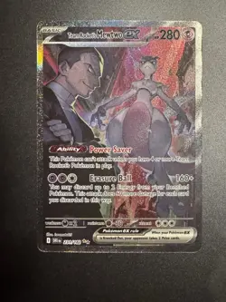 Team Rocket’s Mewtwo ex Destined Rivals Series 231/182 Pokemon TCG - Image 1
