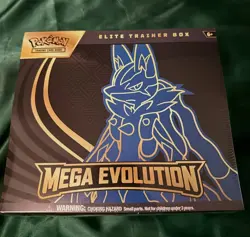 Pokemon TCG Mega Evolution Lucario ETB - SEALED - IN HAND ✅ - Image 1