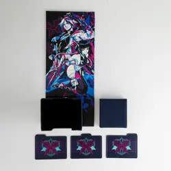 Mana Moon Bleach Shinigami Tech Dicewinder Deck Box - Soifon & Yoruichi - Image 4