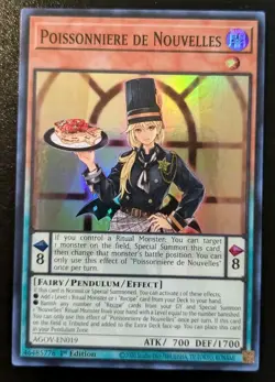 Poissonniere De Nouvelles AGOV-EN019 1st Ed. Super Rare Age Of Overlord Yu-Gi-Oh - Image 1