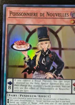 Poissonniere De Nouvelles AGOV-EN019 1st Ed. Super Rare Age Of Overlord Yu-Gi-Oh - Image 2