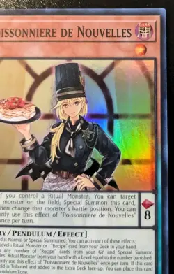 Poissonniere De Nouvelles AGOV-EN019 1st Ed. Super Rare Age Of Overlord Yu-Gi-Oh - Image 3