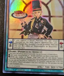 Poissonniere De Nouvelles AGOV-EN019 1st Ed. Super Rare Age Of Overlord Yu-Gi-Oh - Image 4
