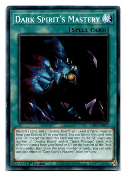 Dark Spirit's Mastery #LDS3-EN017 Legendary Duelists: Season 3 tcg - Image 1