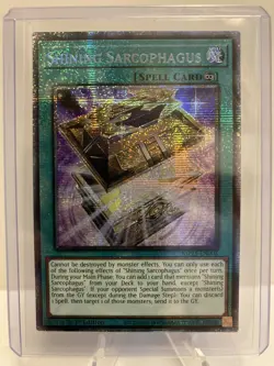 Yu-Gi-Oh! Shining Sarcophagus MP25-EN005 * Starlight Rare * 1st Edition NM - Image 1
