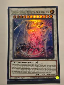 Blue-Eyes Ultimate Spirit Dragon●Ultra Rare●YUGIOH●SDW●PORTUGUESE ●NM(-)●35449 - Image 1